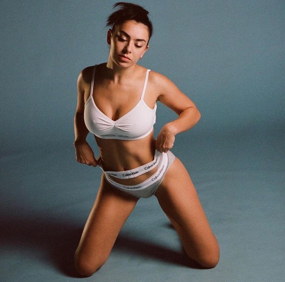 Behind the Scenes With Charli XCX in Her Underwear!