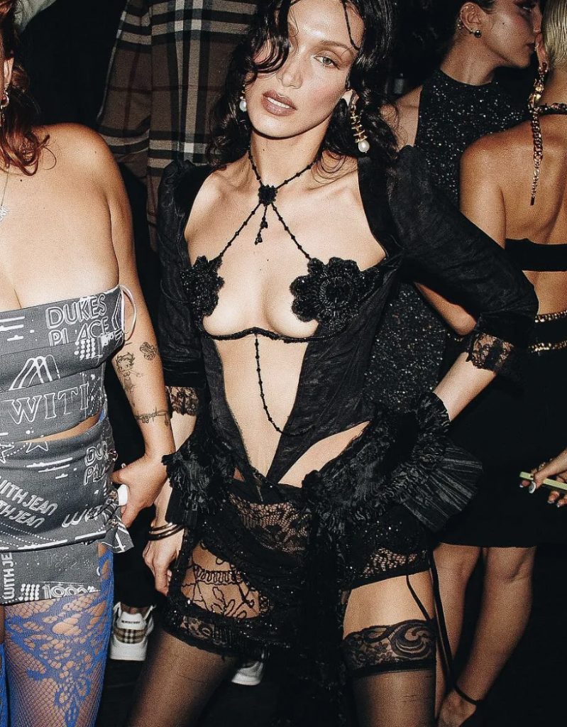 Bella Hadid’s Revealing After Party Look!