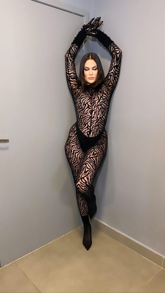 Jessie J Takes the Stage in a See Through Bodysuit!
