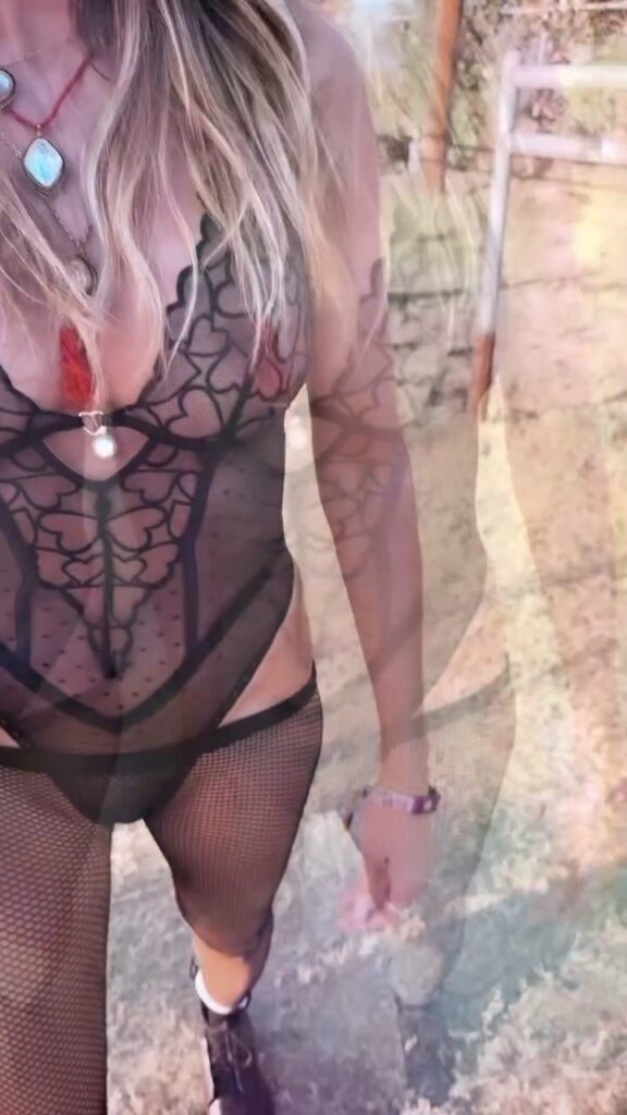 Heidi Klum’s See Through Coachella Outfit!